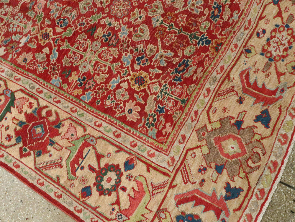 Antique Persian Mahal Carpet, No.16823 - Gsblank