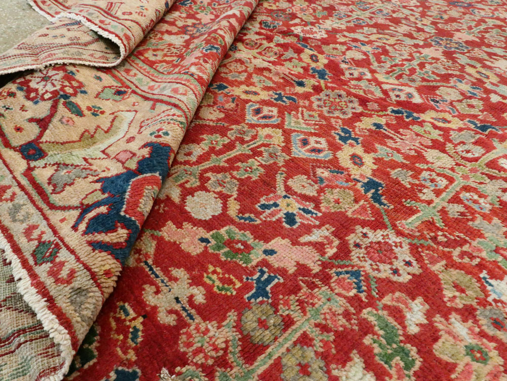 Antique Persian Mahal Carpet, No.16823 - Gsblank
