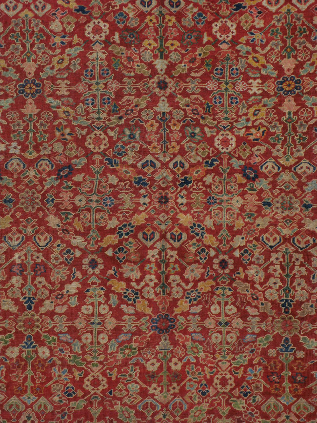 Antique Persian Mahal Carpet, No.16823 - Gsblank