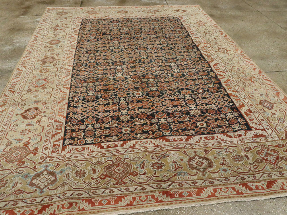 Antique Persian Malayer Carpet, No.16824 - Gsblank