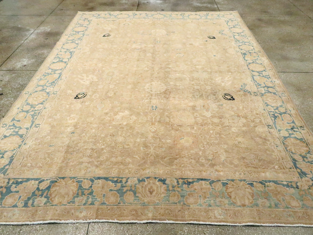 Antique Persian Tabriz Carpet, No.16828 - Gsblank
