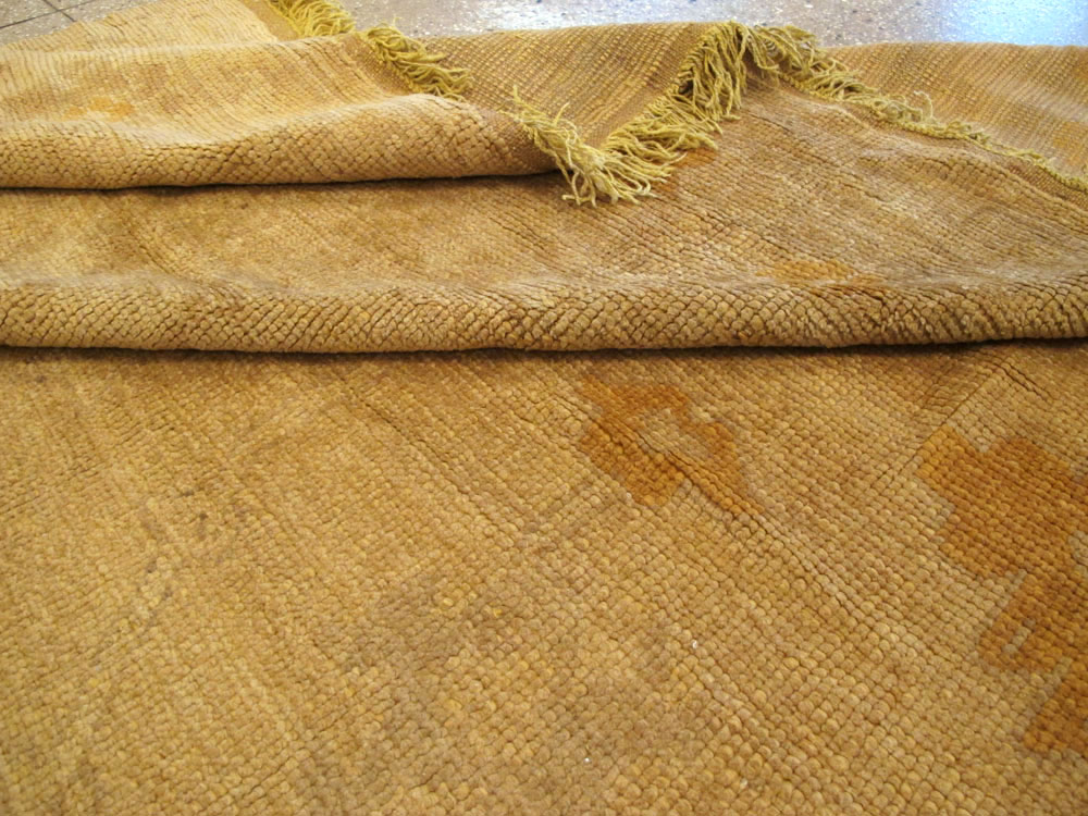 Antique Turkish Oushak Square Carpet, No.16840 - Gsblank