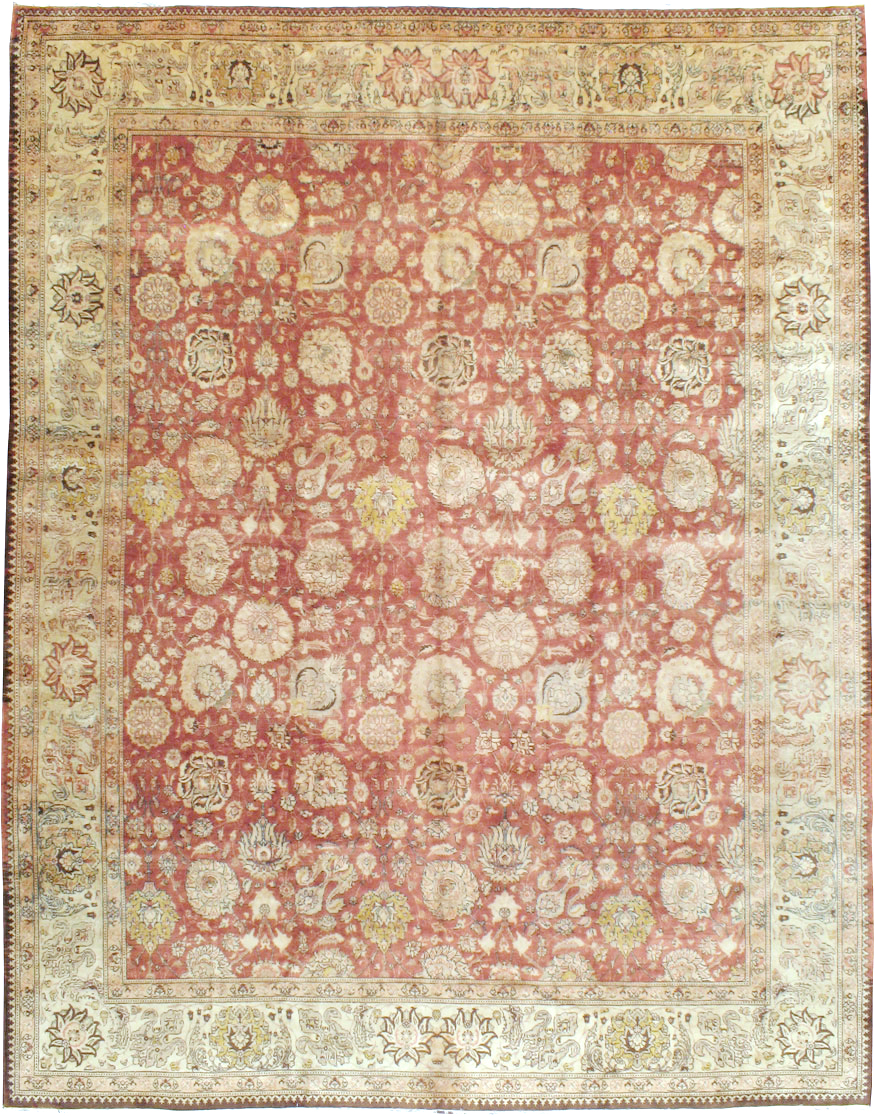 Antique Persian Tabriz Carpet, No.16842 - Gsblank