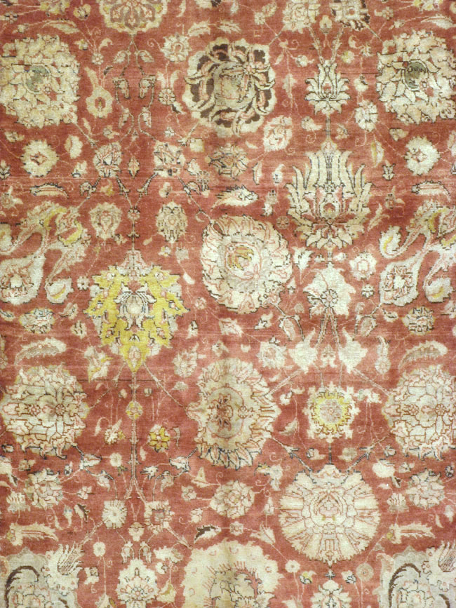 Antique Persian Tabriz Carpet, No.16842 - Gsblank