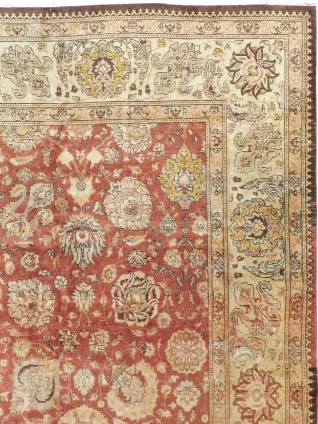 Antique Persian Tabriz Carpet, No.16842 - Gsblank