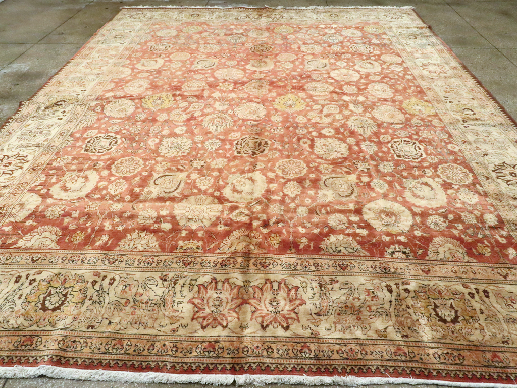 Antique Persian Tabriz Carpet, No.16842 - Gsblank