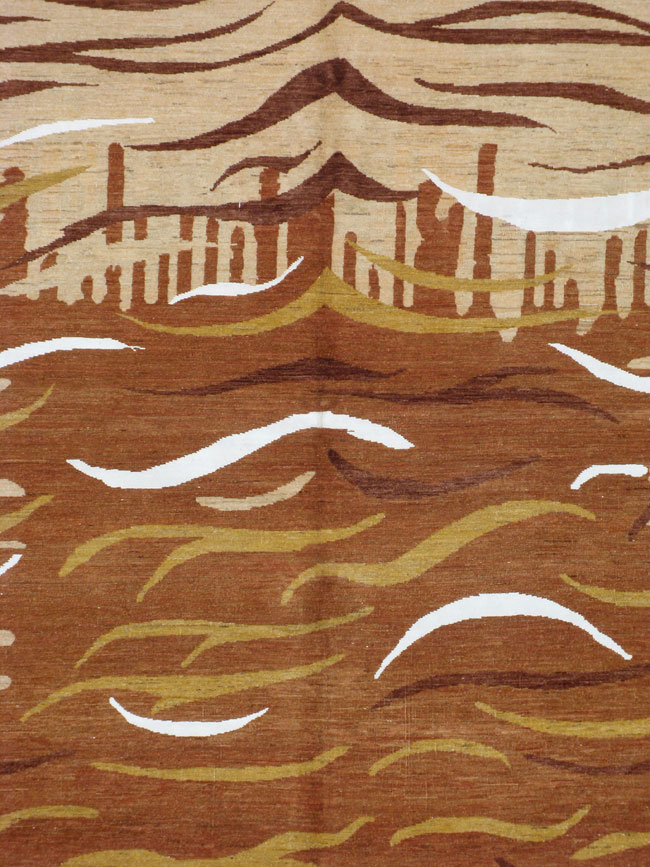 Modern Persian Tabriz Carpet, No.16856 - Gsblank