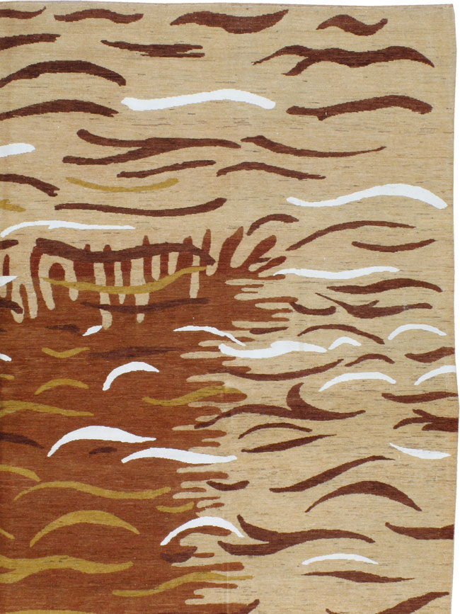 Modern Persian Tabriz Carpet, No.16856 - Gsblank