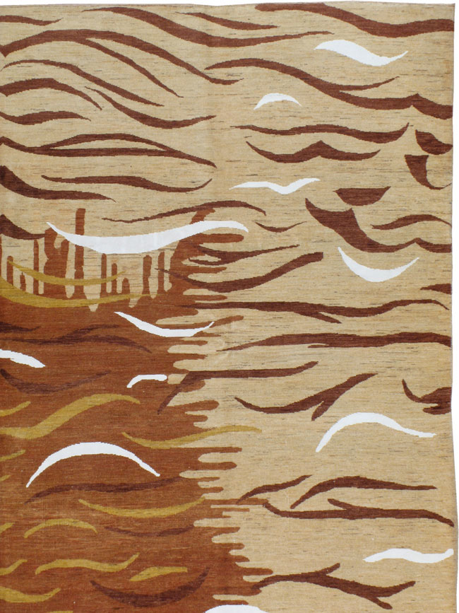 Modern Persian Tabriz Carpet, No.16856 - Gsblank