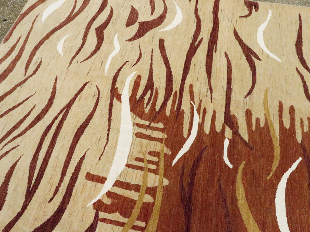 Modern Persian Tabriz Carpet, No.16856 - Gsblank