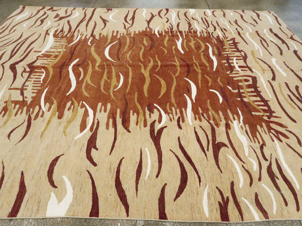 Modern Persian Tabriz Carpet, No.16856 - Gsblank