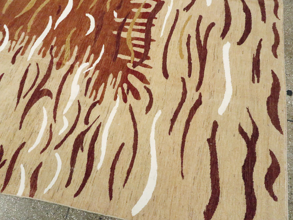 Modern Persian Tabriz Carpet, No.16856 - Gsblank