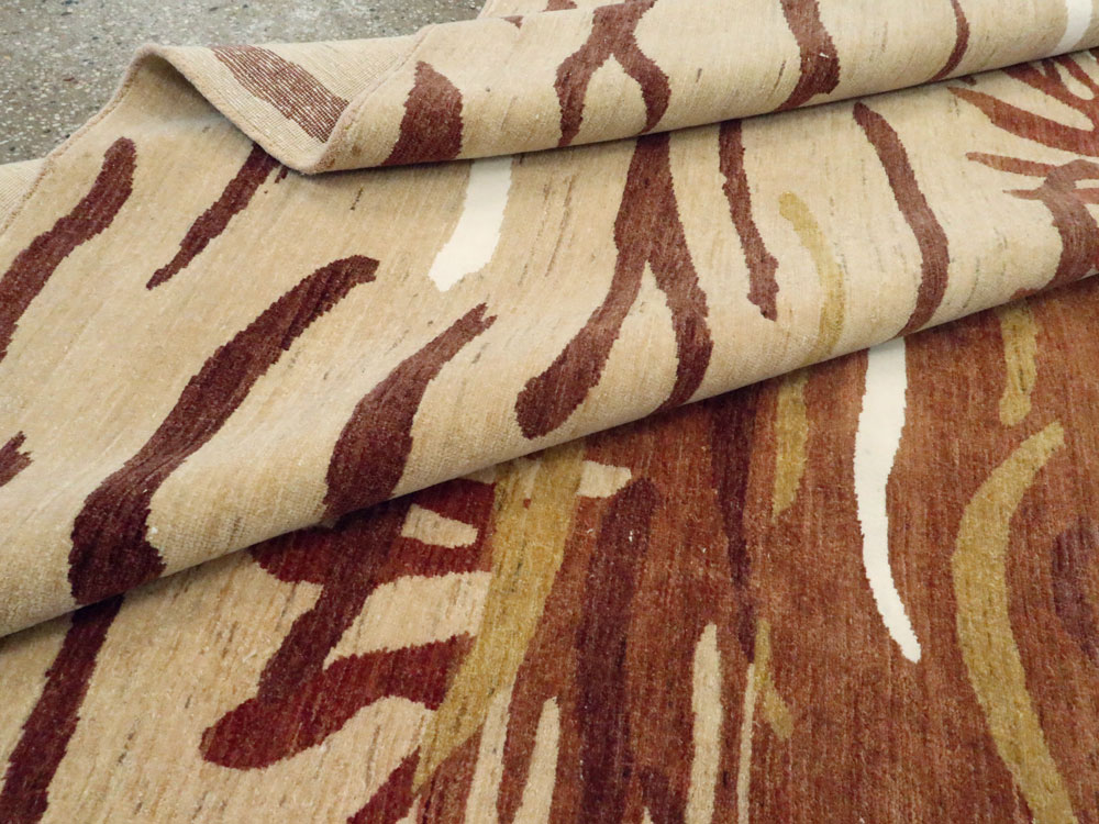 Modern Persian Tabriz Carpet, No.16856 - Gsblank