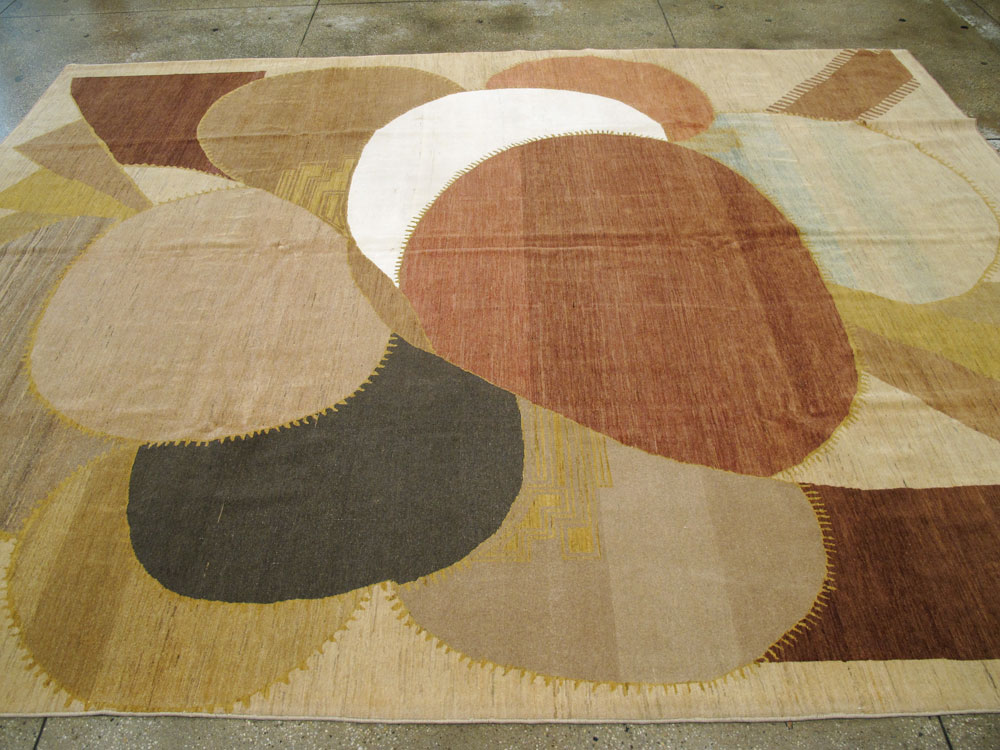 Modern Persian Tabriz Carpet, No.16859 - Gsblank