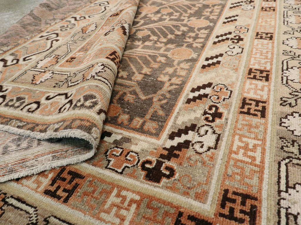 Antique East Turkestan Khotan Carpet, No.16875 - Gsblank