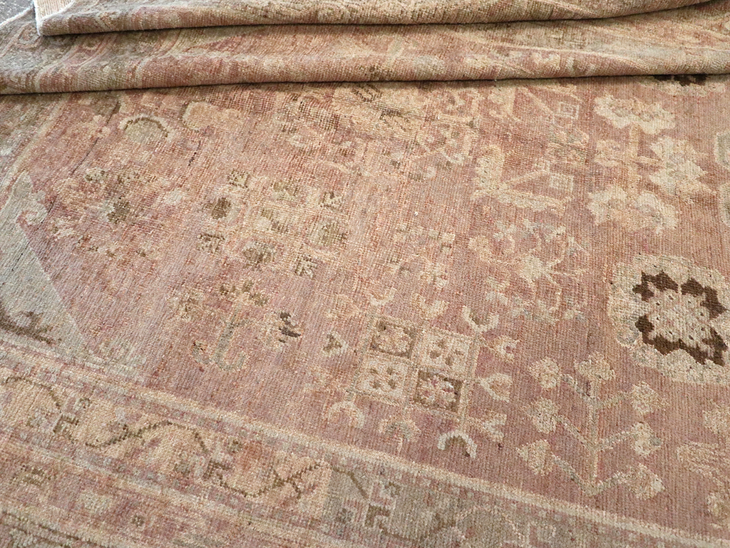 Vintage East Turkestan Khotan Carpet, No.16902 - Gsblank