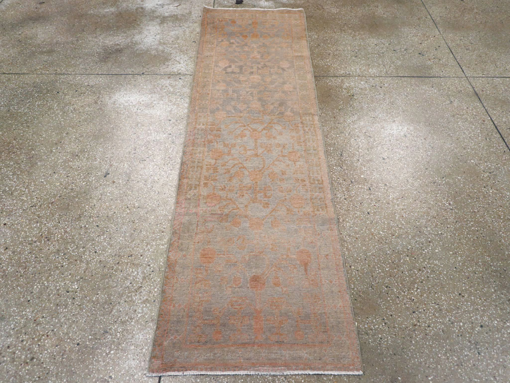 Vintage East Turkestan Khotan Runner, No.16916 - Gsblank