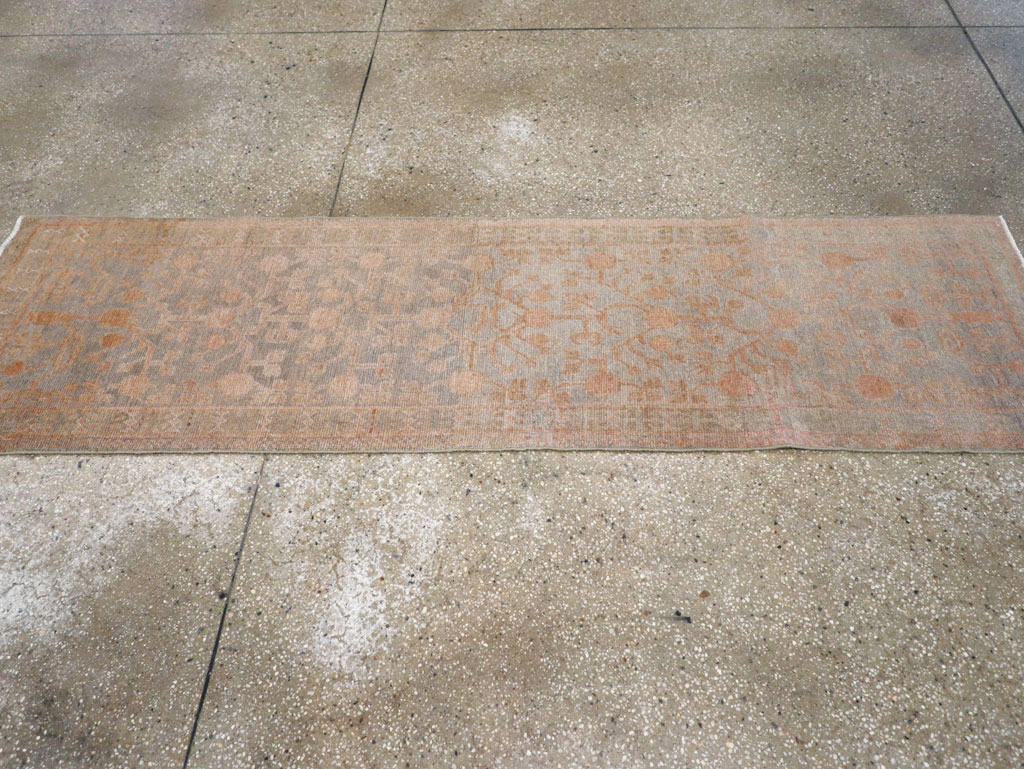 Vintage East Turkestan Khotan Runner, No.16916 - Gsblank