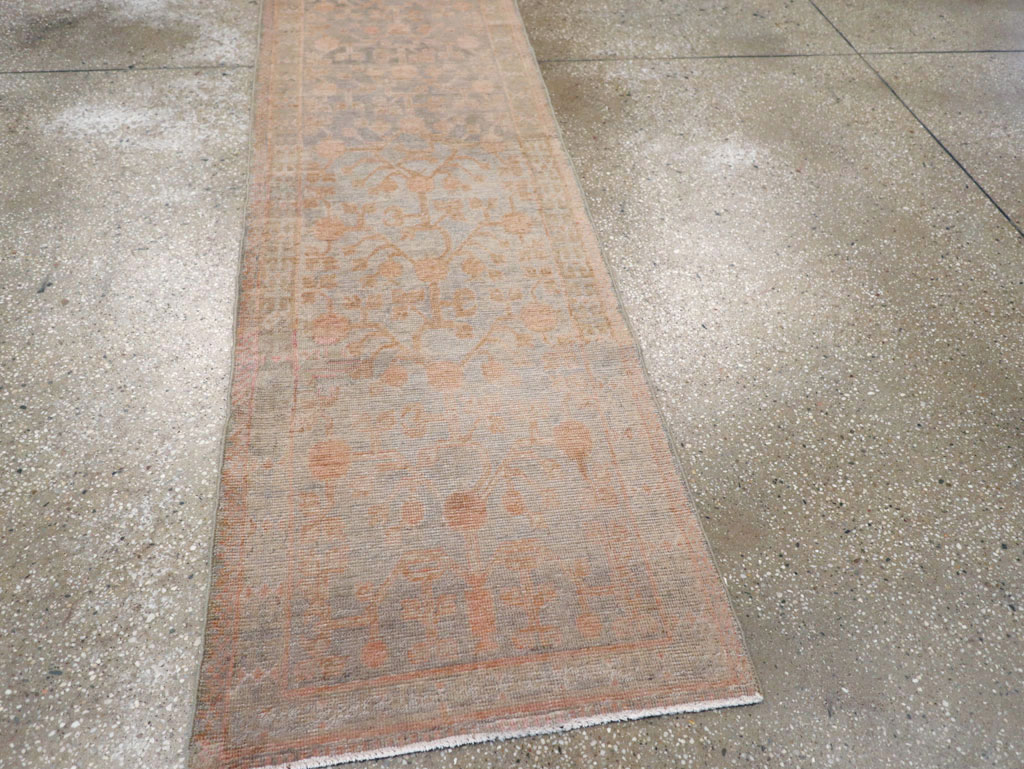 Vintage East Turkestan Khotan Runner, No.16916 - Gsblank
