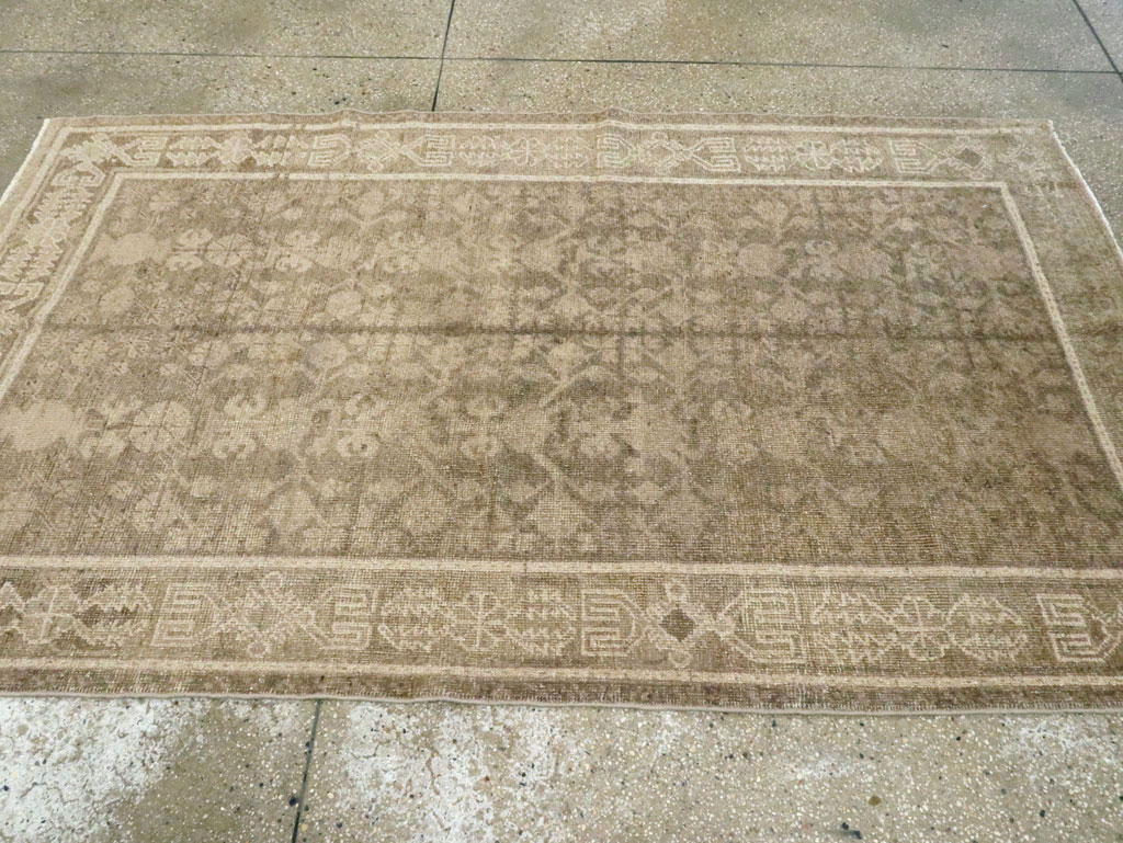 Vintage East Turkestan Khotan Rug, No.16920 - Gsblank