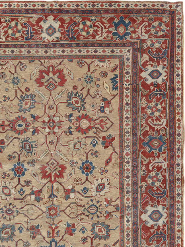 Antique Persian Mahal Carpet, No.16950 - Gsblank