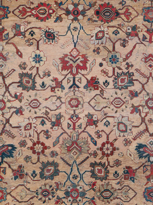 Antique Persian Mahal Carpet, No.16950 - Gsblank