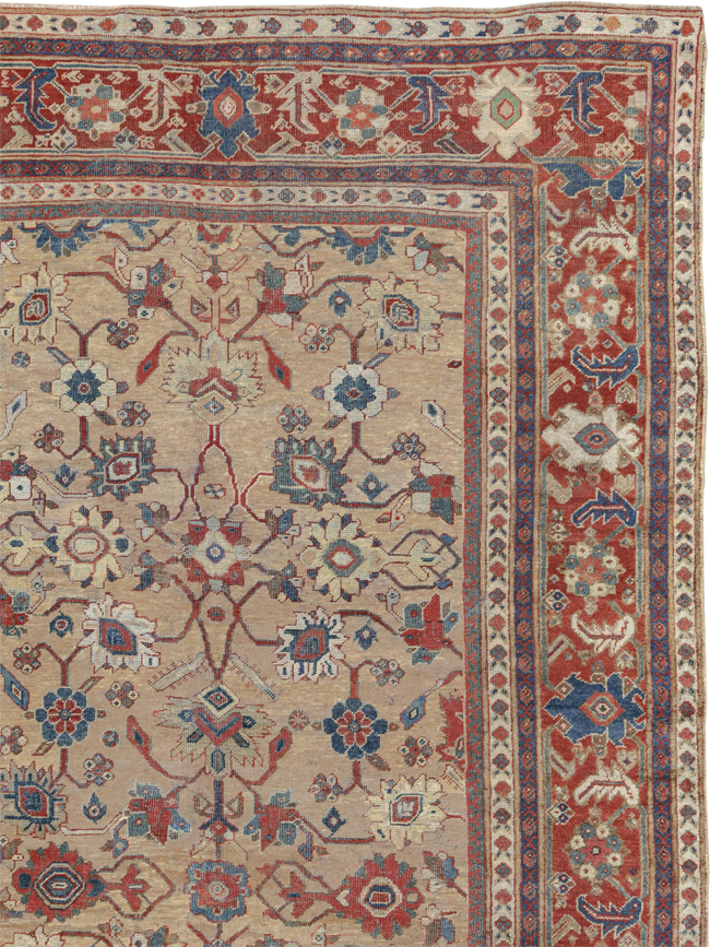 Antique Persian Mahal Carpet, No.16950 - Gsblank