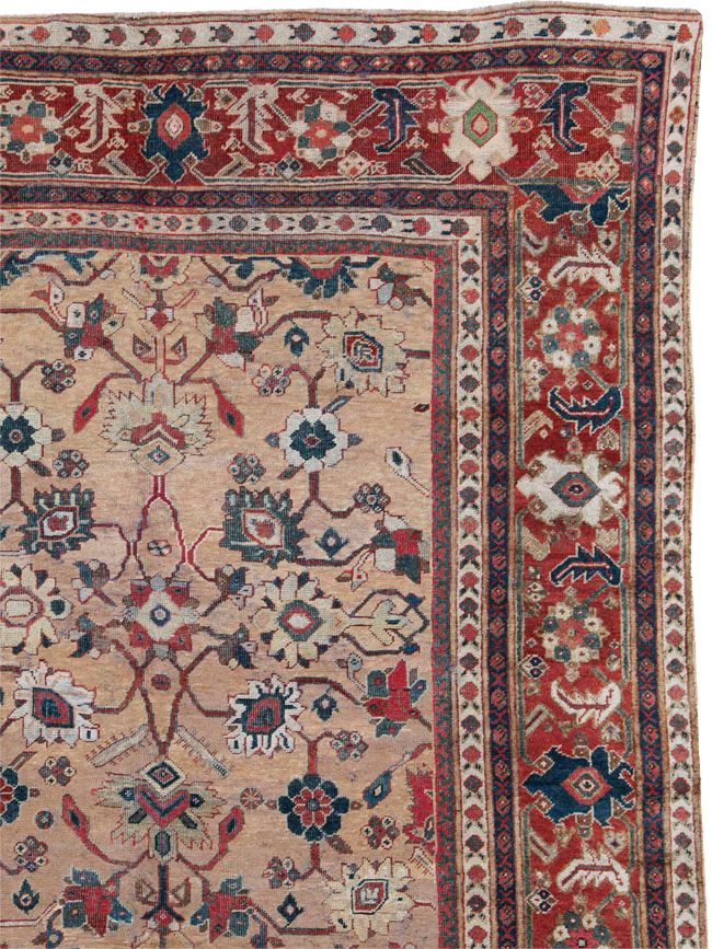 Antique Persian Mahal Carpet, No.16950 - Gsblank