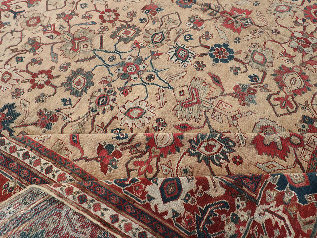 Antique Persian Mahal Carpet, No.16950 - Gsblank