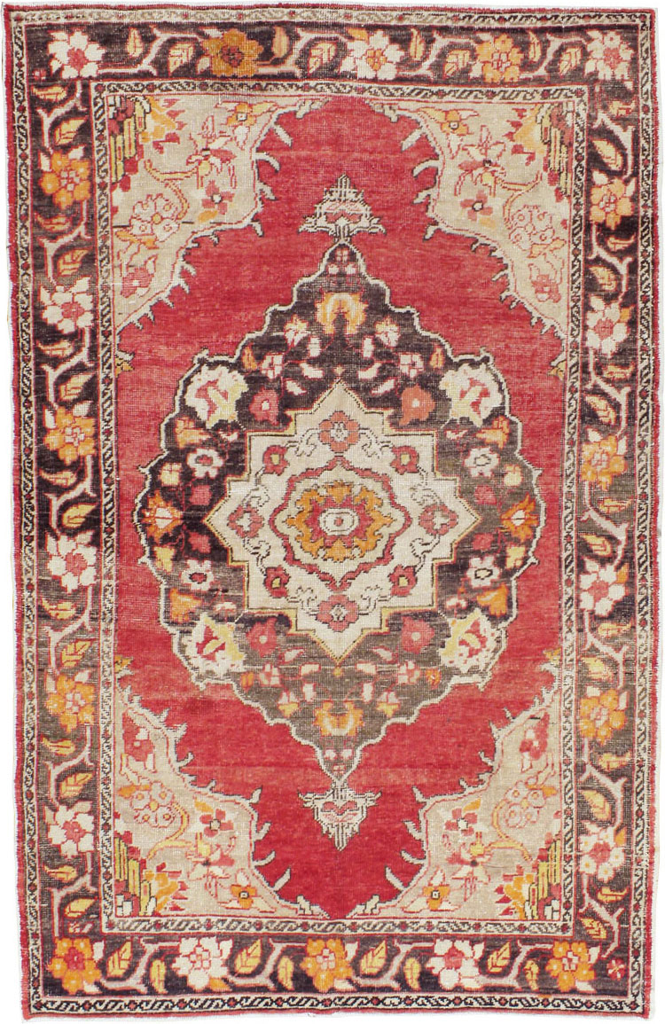 Antique Turkish Oushak Carpet, No.16975 - Gsblank