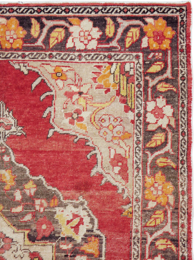Antique Turkish Oushak Carpet, No.16975 - Gsblank