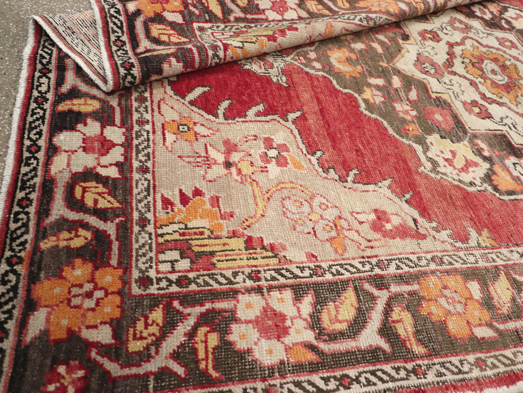 Antique Turkish Oushak Carpet, No.16975 - Gsblank