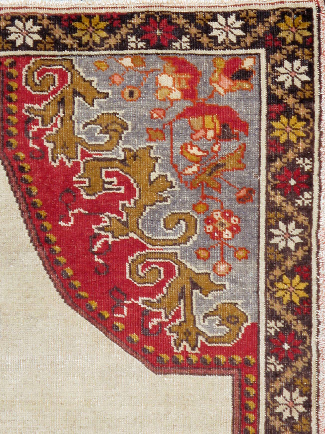 Vintage Turkish Oushak Rug, No.16982 - Gsblank