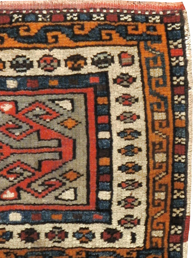 Antique Persian Kurdish Rug (Pair: 2 of 2), No.16995 - Gsblank