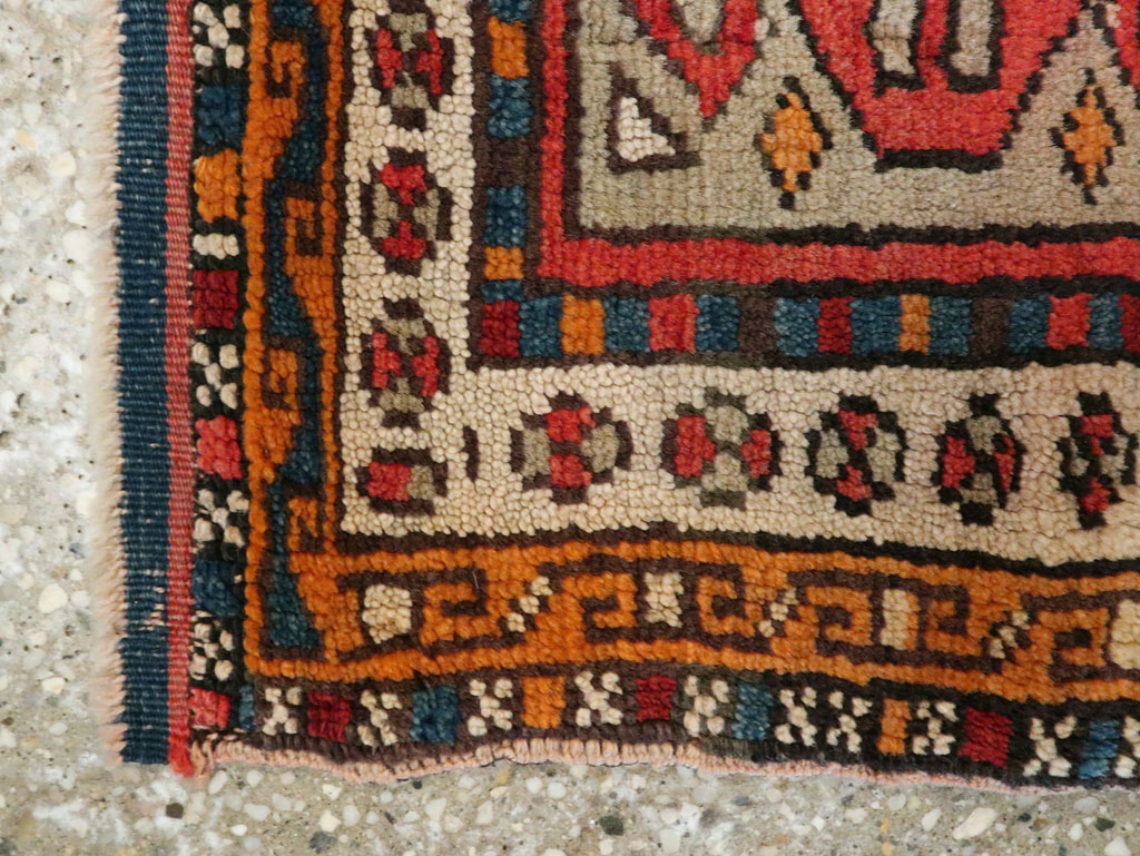 Antique Persian Kurdish Rug (Pair: 2 of 2), No.16995 - Gsblank