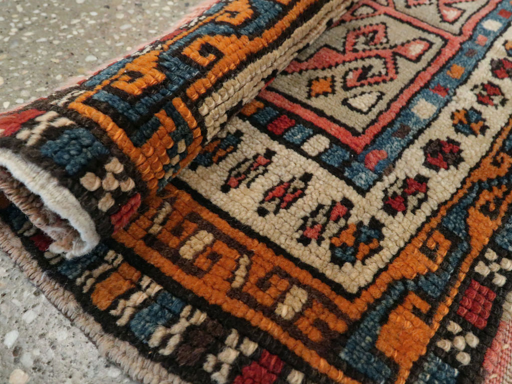 Antique Persian Kurdish Rug (Pair: 2 of 2), No.16995 - Gsblank