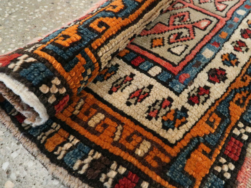 Antique Persian Kurdish Rug (Pair: 2 of 2), No.16995 - Gsblank