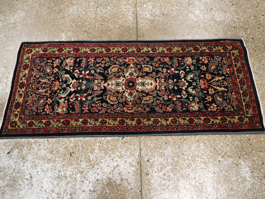 Antique Persian Sarouk Fereghan Throw Rug (Pair: 1 of 2), No.16996 - Gsblank