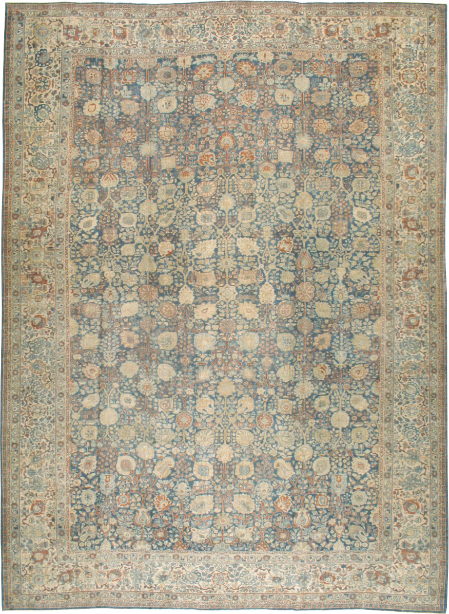 Antique Persian Tabriz Carpet, No.17016 - Gsblank
