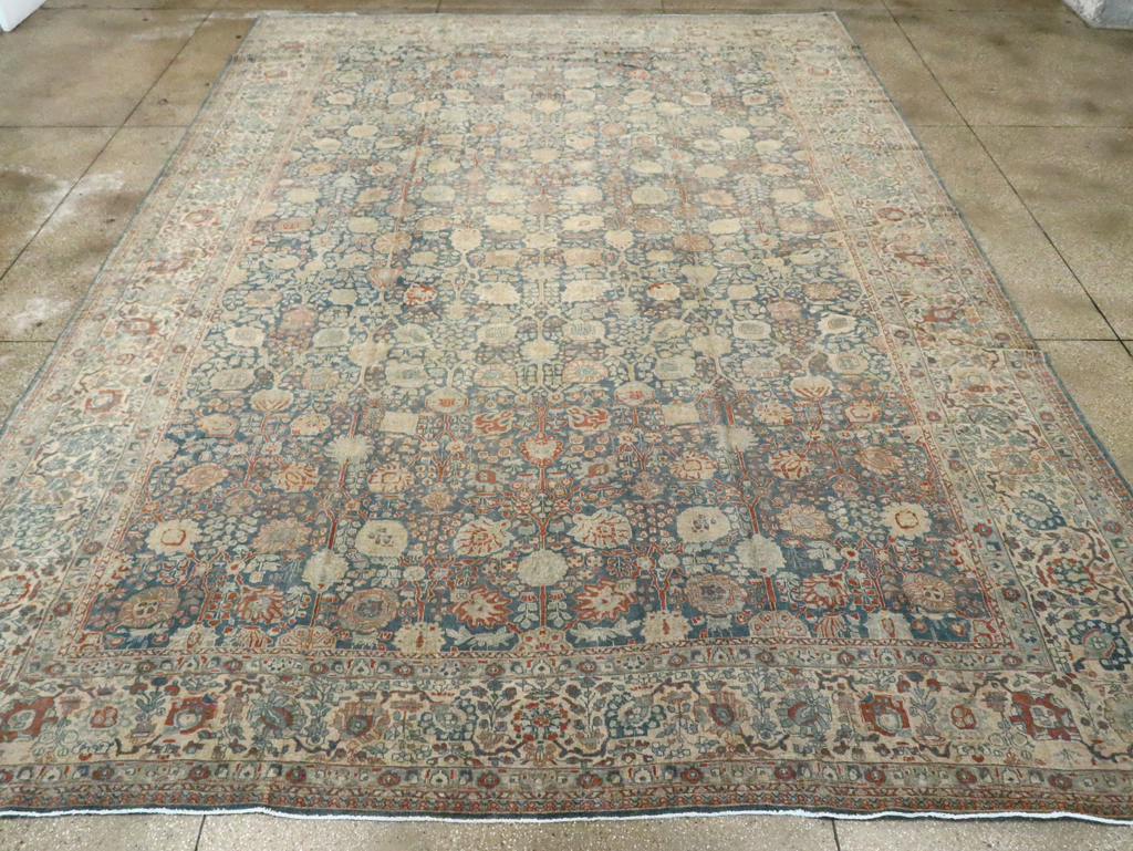 Antique Persian Tabriz Carpet, No.17016 - Gsblank