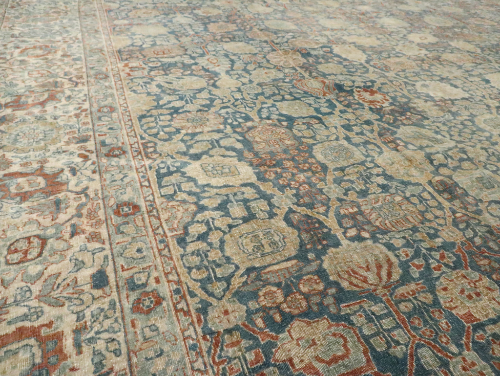 Antique Persian Tabriz Carpet, No.17016 - Gsblank