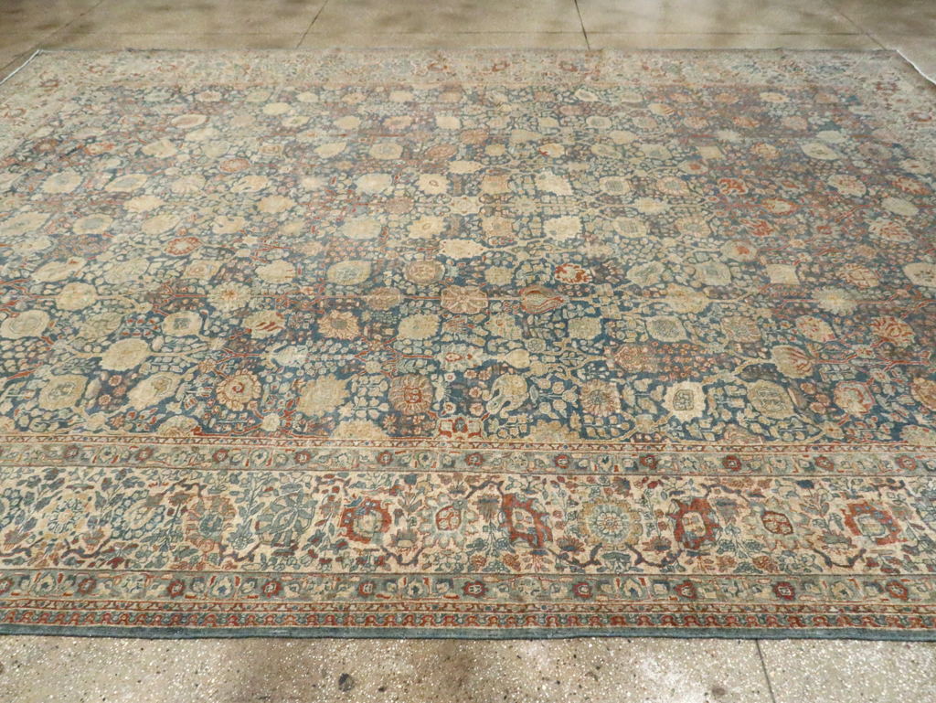 Antique Persian Tabriz Carpet, No.17016 - Gsblank