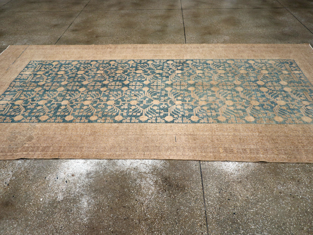 Antique East Turkestan Khotan Carpet, No.17023 - Gsblank