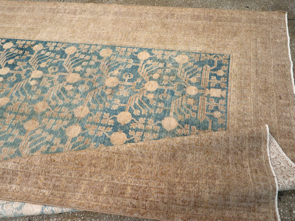 Antique East Turkestan Khotan Carpet, No.17023 - Gsblank
