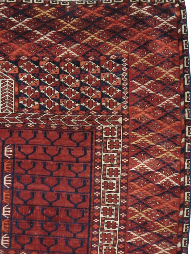 Antique Persian Tekke Rug, No.17025 - Gsblank