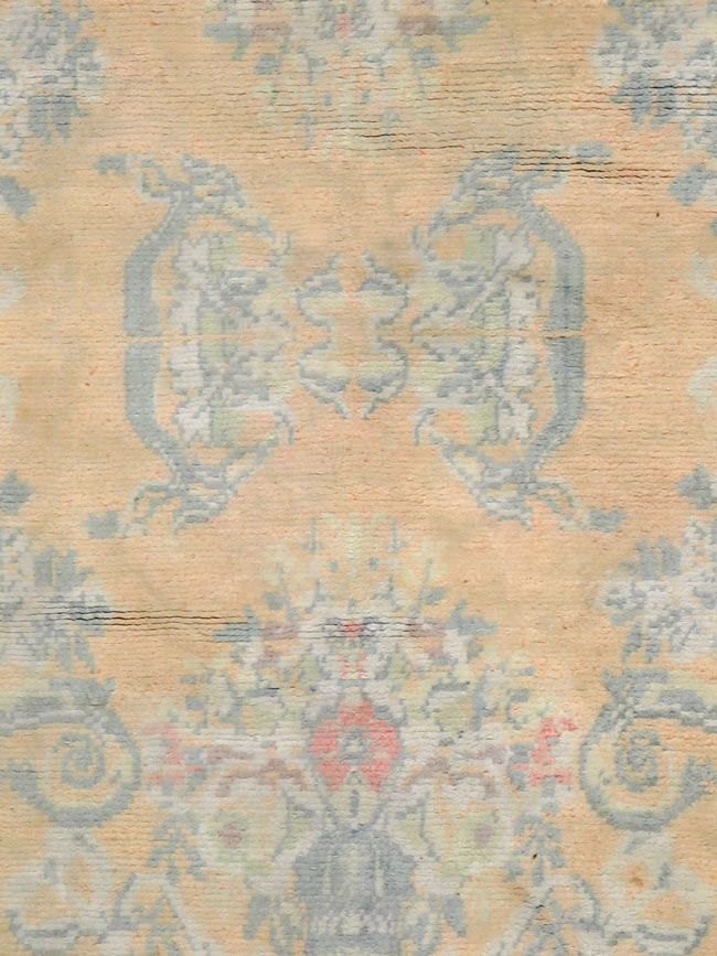 Vintage Indian Cotton Agra Wide Gallery Runner , No.17048 - Gsblank