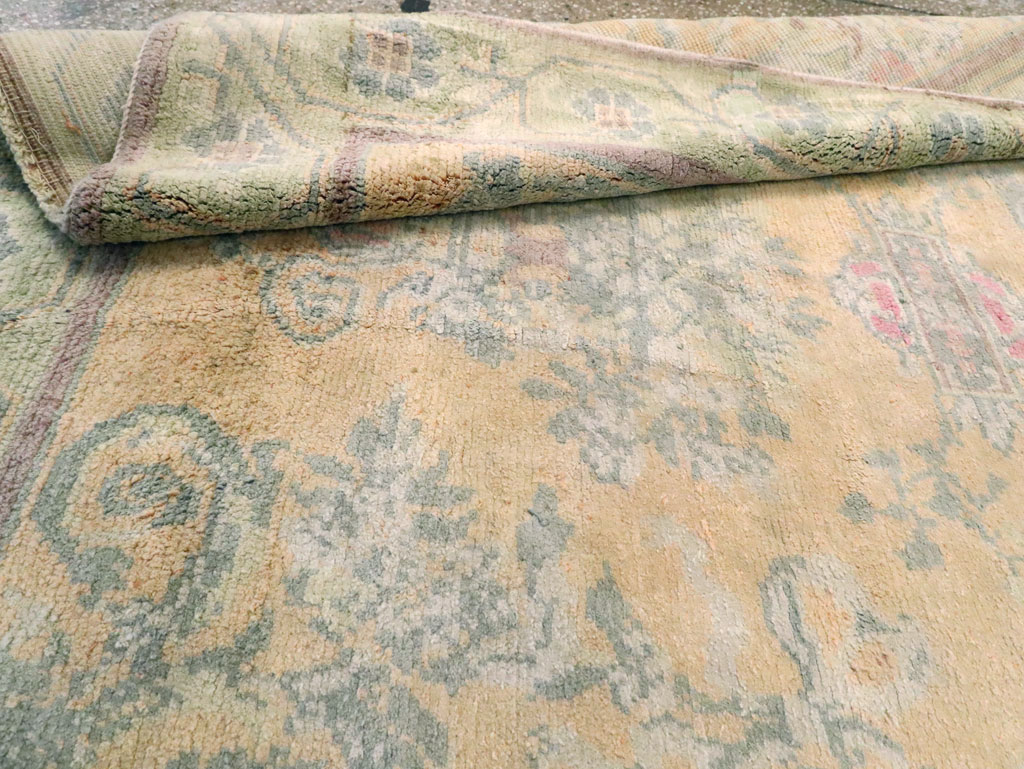 Vintage Indian Cotton Agra Wide Gallery Runner , No.17048 - Gsblank