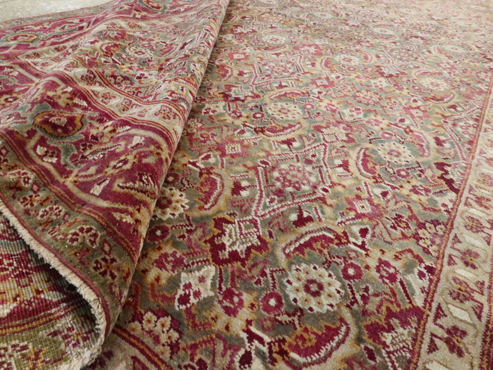 Antique Indian Agra Carpet, No.17050 - Gsblank
