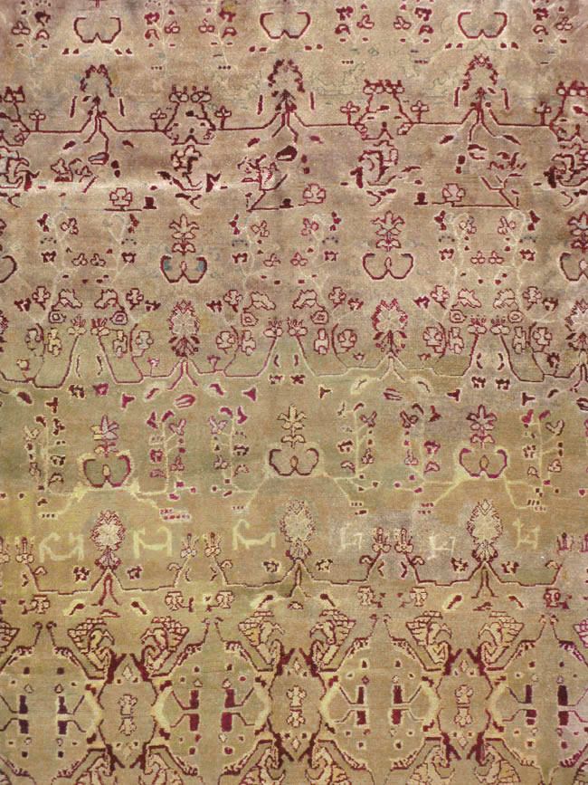 Antique Indian Agra Carpet, No.17051 - Gsblank