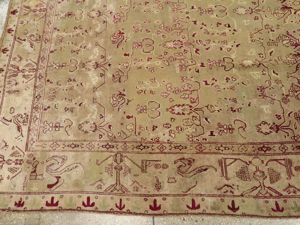 Antique Indian Agra Carpet, No.17051 - Gsblank